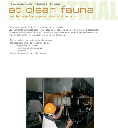 AT CLEAN FAUNA (DESINFECTANTE) 25