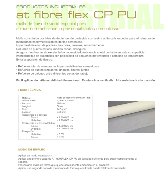 AT FIBRE FLEX CP PU (100CM)