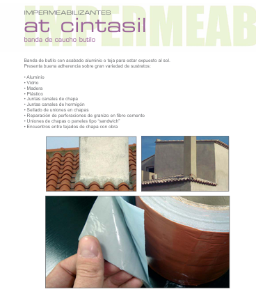 AT CINTASIL ALUMINIO 10