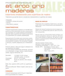 AT ARCOGRIP MADERAS 16,80 KG