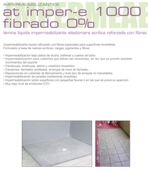 [718318] AT IMPER E1000 FIBRADO 0% GRIS 18