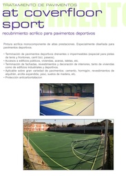 [740701] AT COVERFLOOR SPORT BLANCO 25