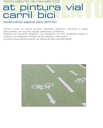 [7427254] AT PINTURA VIAL CARRIL BICI AMARILLO