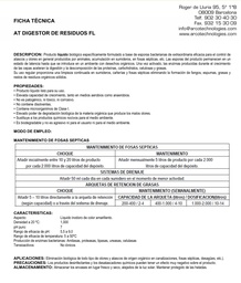 [76291] AT DIGESTOR DE RESIDUOS FL